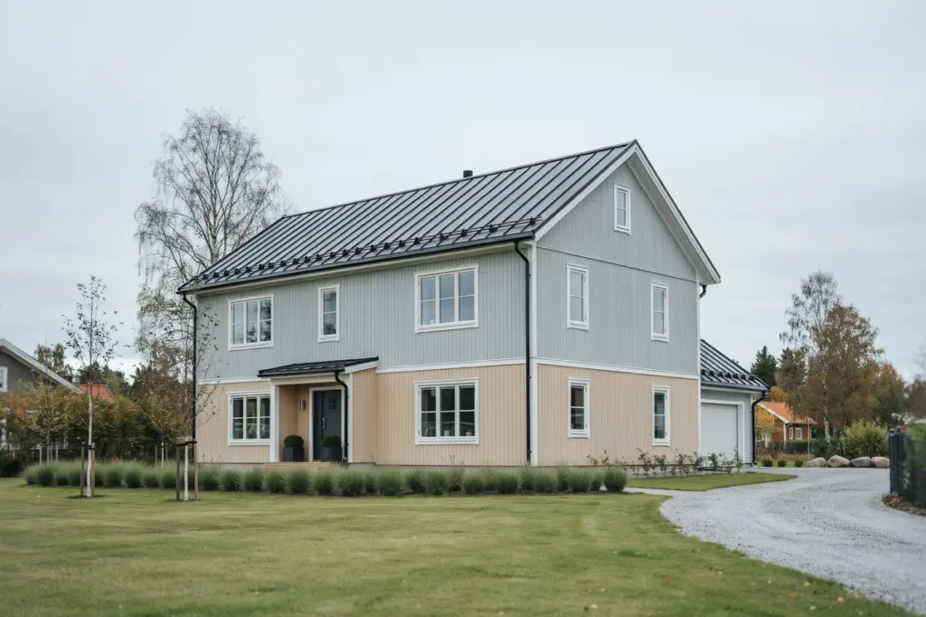 montering av nya f nsterbleck och fotpl t i floda lerum
